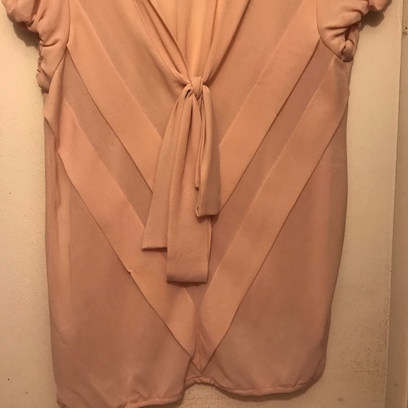 Max studio pink bubble top - Picture 7 of 8